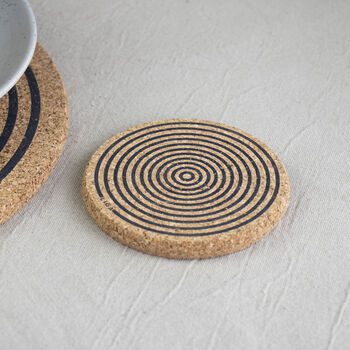 Cork Placemats And Coasters | Orbit, 2 of 9
