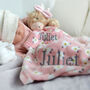 Personalised Highland Cow Comforter And Blanket Set, thumbnail 4 of 12