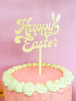 Hoppy Easter Cake Topper With Bunny Ears, 2 of 7