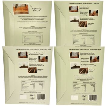 Four Piece British Letterbox Charcuterie, 3 of 3