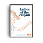 Ladies Of The Canyon Californian Giclée Retro Art Print, thumbnail 2 of 3