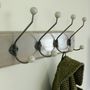 Traditional Vintage Painted Wooden Coat Rack, thumbnail 6 of 6