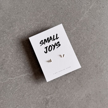 Small Joys Butterfly Earrings – Sterling Silver Gift For Her, 6 of 12