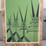 Green Pylon Art Print, thumbnail 3 of 6