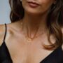 Gold Unity Necklace, thumbnail 1 of 4