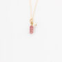 Gold Filled Tourmaline And Pearl Charm Necklace, thumbnail 4 of 11