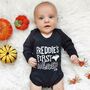 Personalised Baby's First Halloween Babygrow, thumbnail 1 of 3