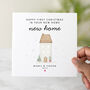 Personalised House 1st Christmas In New Home Card, thumbnail 1 of 3