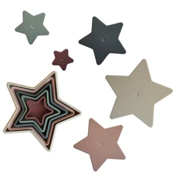 Eco Stacking And Nesting Stars Babies And Toddler, 5 of 10