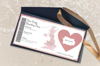 Hen Party Rodeo Boarding Pass, 3 of 6