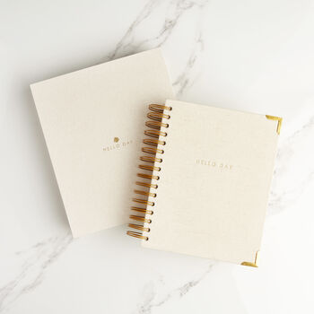 2023 Daily Planner Diary. Creme Original. Personalised, 3 of 12