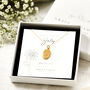 Engraved Birth Flower Necklace | Personalised July Birthday Gift For Her, thumbnail 2 of 12