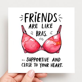 Funny Best Friend Card, 2 of 2