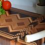 Abyssinian Patterned Chopping Board, thumbnail 3 of 5