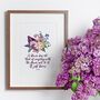 A Flower Doesn't Compete… It Just Blooms Print, thumbnail 1 of 6
