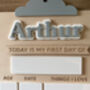 Personalised First And Last Day Of School Sign Memory Board, thumbnail 5 of 9