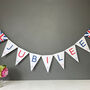Personalised Union Jack Bunting, thumbnail 1 of 3