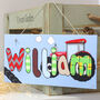 Personalised Farm Tractor Canvas Sign, thumbnail 3 of 11