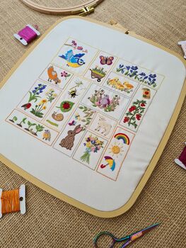 Spring Splendour Hand Embroidery Kit, 8 of 11