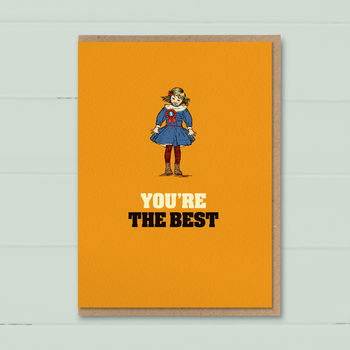 'You're The Best’ Congratulations And Friendship Card, 2 of 3