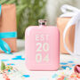 Personalised 18th Birthday Year Hip Flask, thumbnail 5 of 10