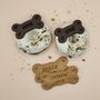 Personalised Dog Birthday Carob Doughnuts And Biscuits, thumbnail 1 of 3
