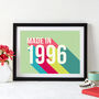 Personalised 30th Birthday Year Print, thumbnail 6 of 7
