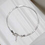 Sterling Silver Greek Box Chain Bracelet, thumbnail 1 of 5