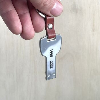 Personalised Usb Key And Holder Keyring, 5 of 7