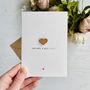 You Have A Nice Heart Wooden Detail Card, thumbnail 1 of 2