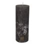 Swish Grey Pillar Candle, thumbnail 3 of 3