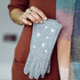 Embroidered Stars Ladies Gloves, thumbnail 3 of 12