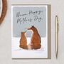 Cute Foxes Happy, Mother's Day Nana Card, thumbnail 1 of 2