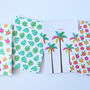 Hibiscus Flower Tropical Notebook, thumbnail 5 of 8