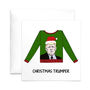 Funny Donald Trump Christmas Card, thumbnail 2 of 2
