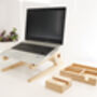 Laptop Stand, Desk Tidy And Phone Holder Bundle, thumbnail 2 of 3