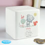 Personalised Woodland Teddy Money Box For Kids, thumbnail 1 of 2