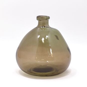 Recycled Blown Glass Vase | 33cm | Nine Colours, 6 of 11