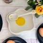 Sunny Side Up Egg Shape Plate And Spoon, thumbnail 6 of 6