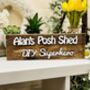 Personalised Dad's Shed Diy Reclaimed Wooden Sign, thumbnail 1 of 4