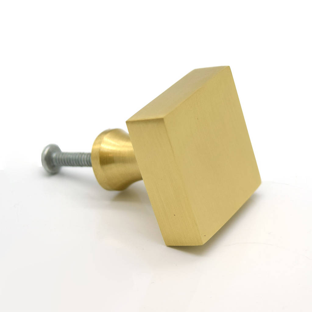 modern brass gold cupboard door knobs by pushka home