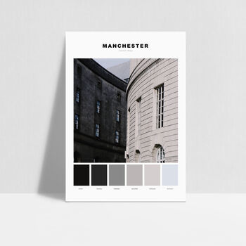 Manchester Central Library, Colour Palette Print, 2 of 4