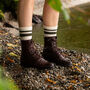 Preppy Alpaca Pima Cotton Socks, thumbnail 3 of 3