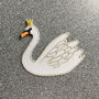 Swan Iron On Patch, thumbnail 2 of 4