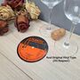 Vinyl Record Valentine's Personalised Coaster | Wife | Husband| Romance | Boyfriend | Girlfriend, thumbnail 2 of 9