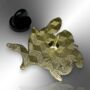 Lily Flower Enamel Lapel Pin Brooch, thumbnail 6 of 8