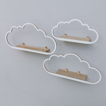 Wooden Cloud Shelf | New For 2020, 5 of 8