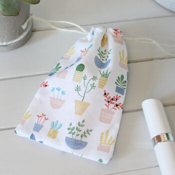 Hot House Pocket Mirror And Bag, 3 of 3