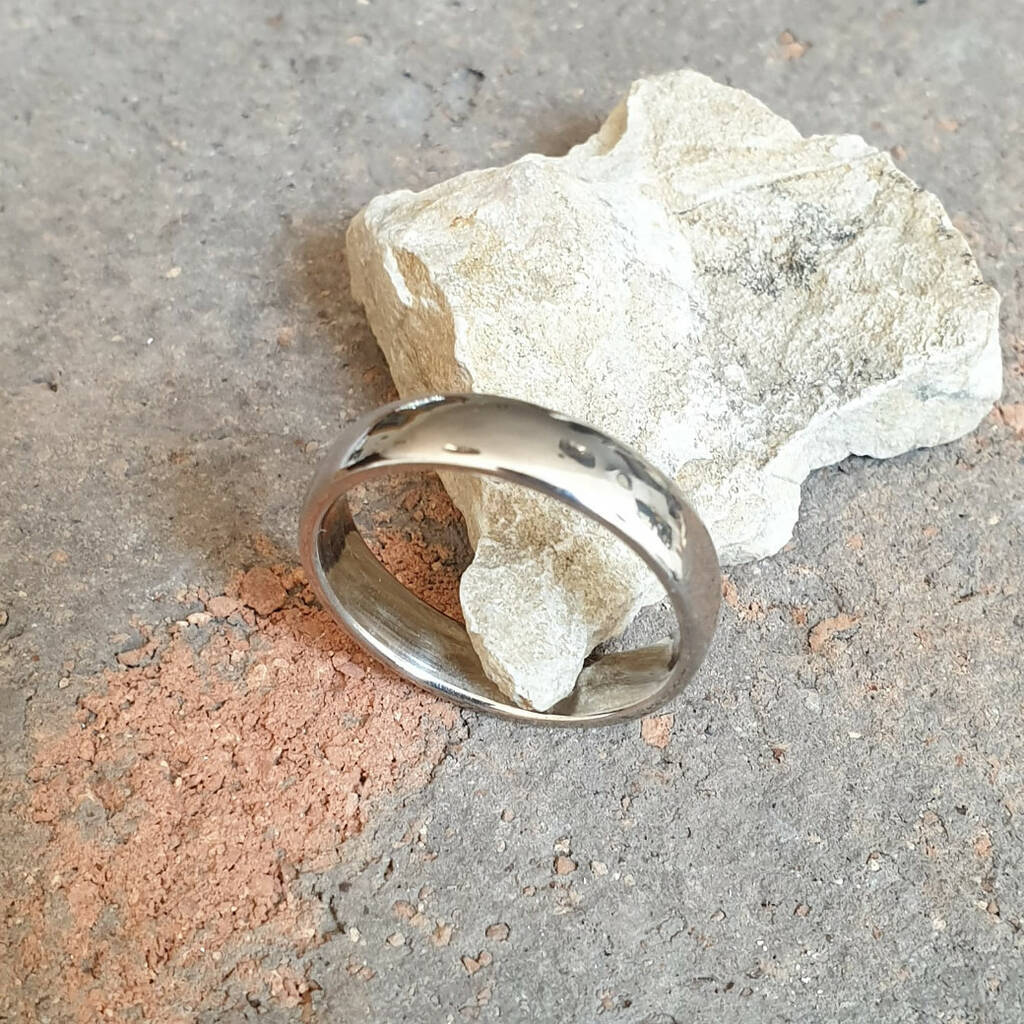 Personalised Titanium Wedding Or Promise Ring, 1 of 6