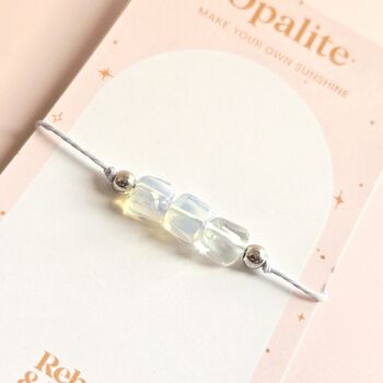 Opalite Adjustable Bracelet Inspired By Taylor Swift, 3 of 4